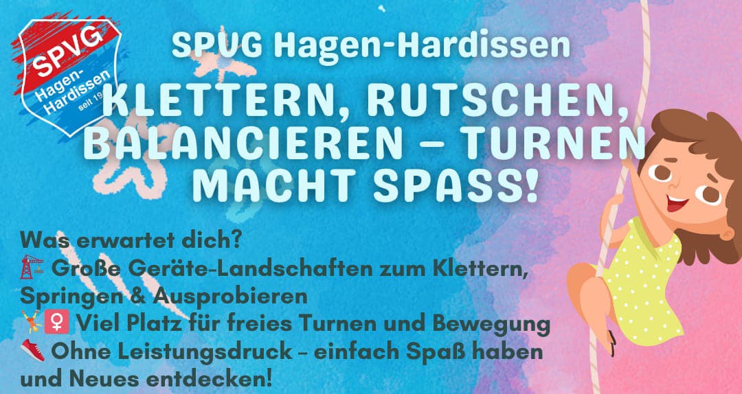 Kinderturnen macht spass!